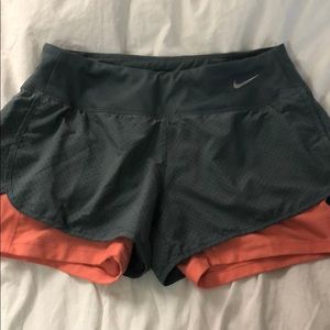 Nike dri fit running shorts